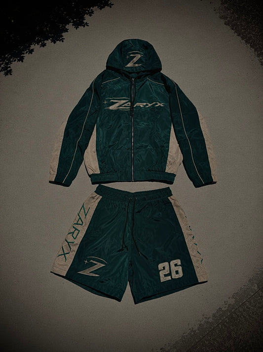ZARYX Nylon Windbreaker Set