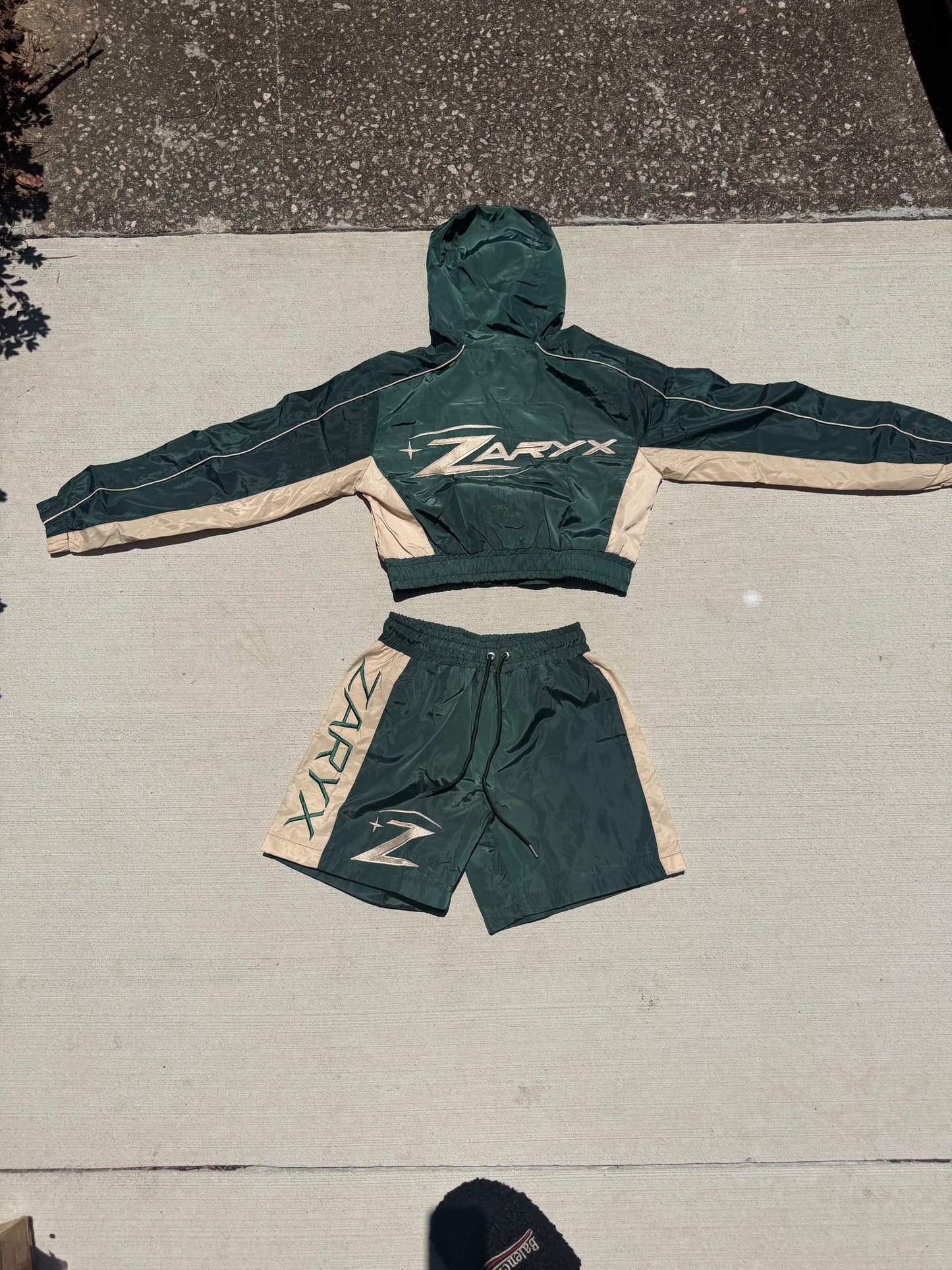 ZARYX Nylon Windbreaker Set